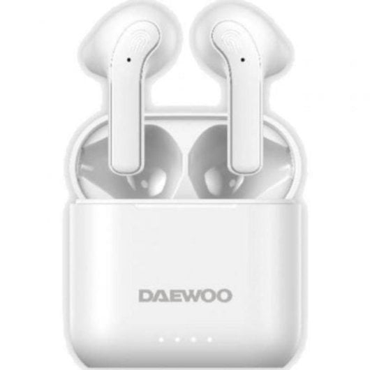 Auricolari Daewoo DW2021 Bluetooth 5.4 Wireless In-ear Bianco 30h Autonomia