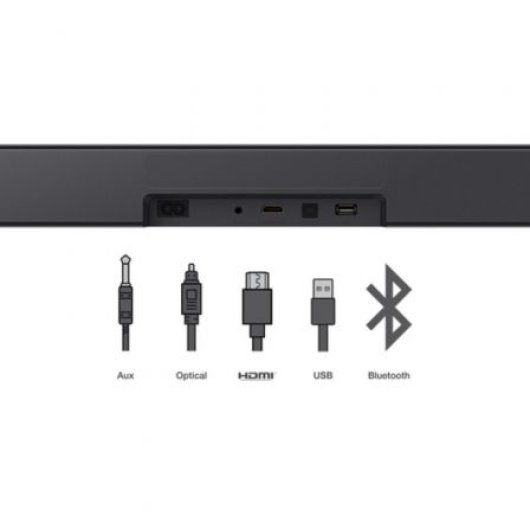 Barra de sonido TCL S45H Bluetooth HDMI 100W Dolby Atmos Dual Bass Titanio Oscuro