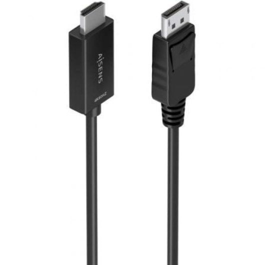 Cable Conversor AISENS A125-0893 DisplayPort HDMI 4K 1.5m Negro