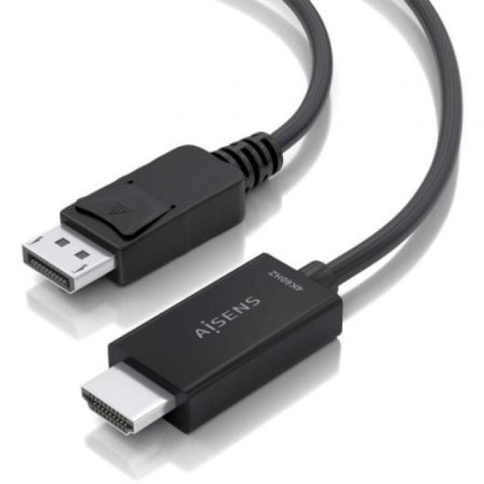 Cable Conversor AISENS A125-0893 DisplayPort HDMI 4K 1.5m Negro