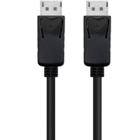 Cable DisplayPort Nanocable 10.15.2702 2m 4K 1.2 Negro CCS Blindado