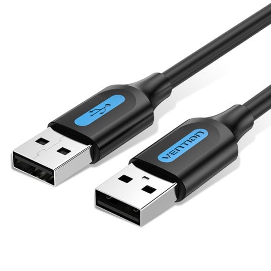 Cable USB Vention COJBH USB-A macho 2.0 480Mbps 2m negro