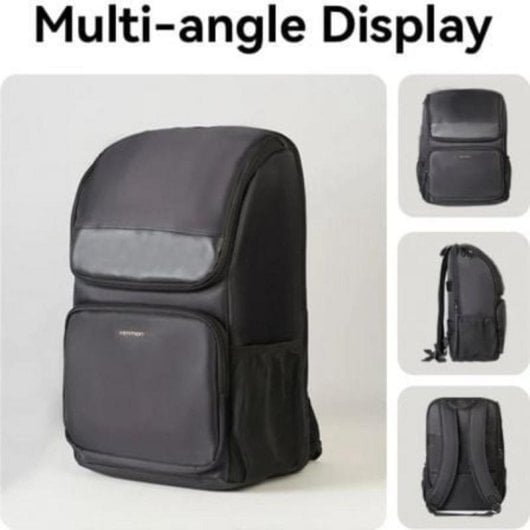 Mochila Vention KROB0 para portáteis até 15,6" 19L impermeável preta