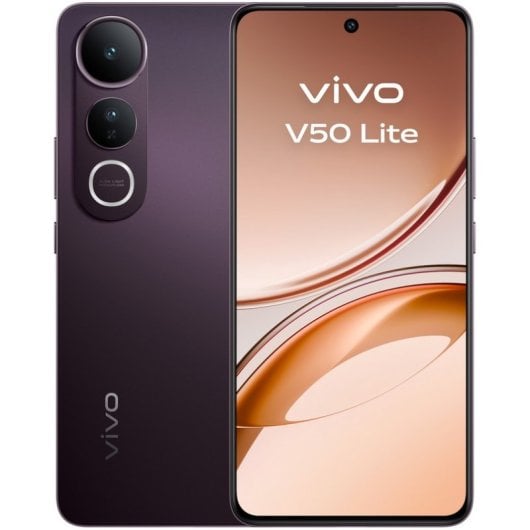 Smartphone Vivo V50 Lite 8GB 256GB AMOLED 6.77″ Snapdragon 685 Phantom Black