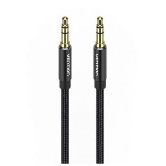 Cavo stereo Vention BAWBJ da 3,5 jack maschio a maschio, 5 m, contatti in alluminio dorato, nero