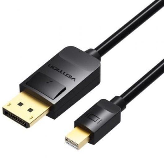 Vention HAABH Konverterkabel (Mini DisplayPort-Stecker auf DisplayPort-Stecker, 4K60Hz, 2 m, Schwarz)