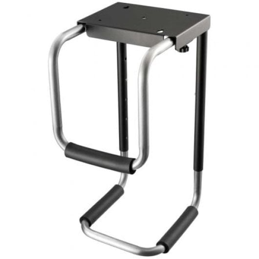 Soporte Bajo Mesa AISENS MPC08-337 Plata-Negro Ajustable 30kg para CPU/PC