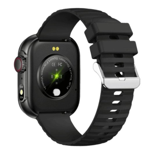 Aiwa SW-A700 Bluetooth 5.1 2,01" IPS Noir IP67 SpO2 Pulsomètre Tensiomètre Sommeil