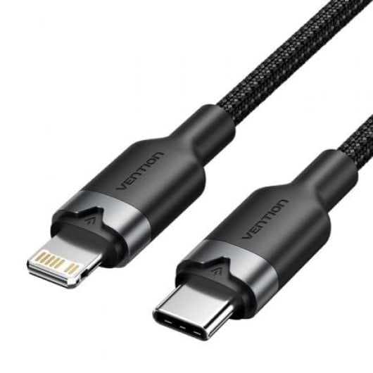 Câble Lightning USB Type-C Vention LALBF 1 m 27 W 480 Mbps Noir