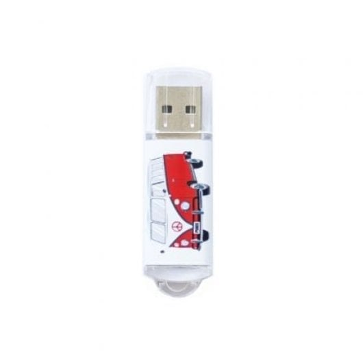 Pendrive TECH ONE TECH Camper VAN-VAN 32GB Metal USB 2.0 Colgable