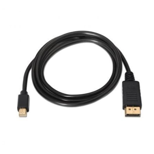 Cable DisplayPort a Mini DisplayPort AISENS A124-0132 3m 4K@60Hz 21,6Gbps Negro