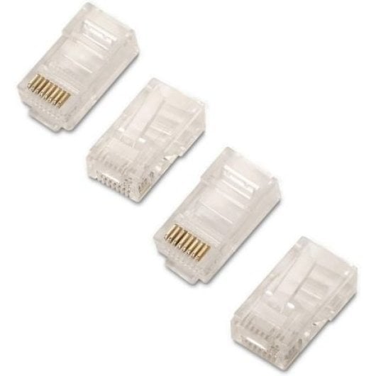 Conector RJ45 AISENS A138-0290 Transparente Cat5e UTP 8 contactos (10 Uds)