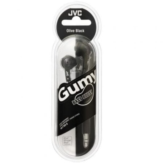 JVC-Kopfhörer mit 3,5-mm-Klinkenkabel, Bassverstärkung und ergonomischem Design