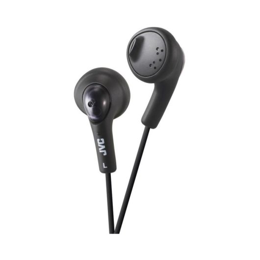JVC HA-F160-B-E kabelgebundene In-Ear Kopfhörer 3,5mm Klinke Bassverstärkung ergonomisch schwarz