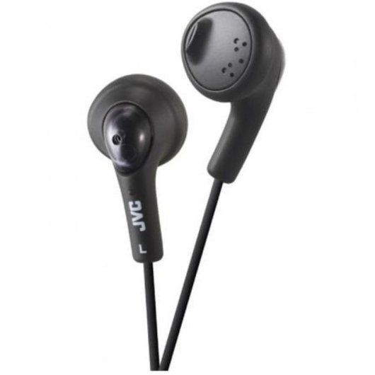 JVC HA-F160-B-E kabelgebundene In-Ear Kopfhörer 3,5mm Klinke Bassverstärkung ergonomisch schwarz