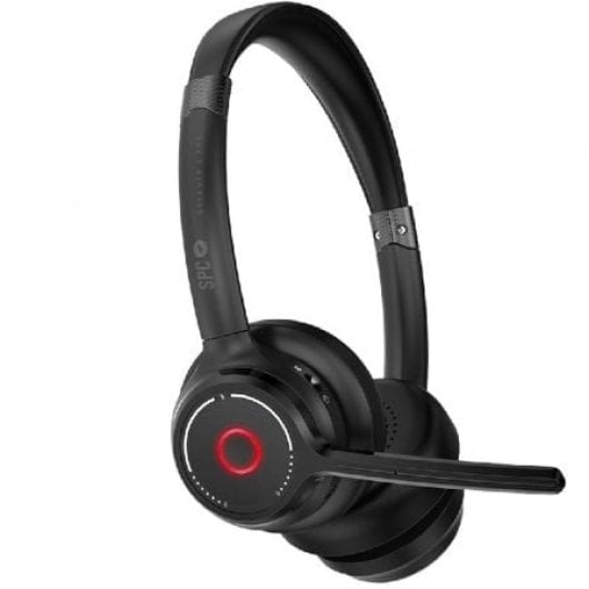 Auriculares SPC inalámbricos Bluetooth con micrófono y cancelación de ruido para oficina