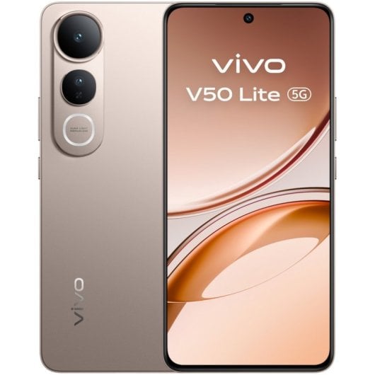 Vivo V50 Lite 5G 8GB/256GB Smartphone 6.77" AMOLED 6500mAh Dorado