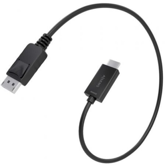 Cable Conversor AISENS A125-0891 DisplayPort a HDMI 4K 0.6m Negro