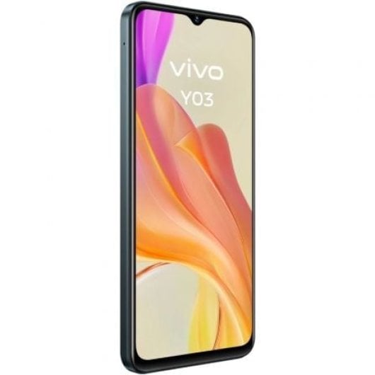 Smartphone Vivo Y03 4GB 128GB 6.56? Negro Espacial Dual SIM Helio G85