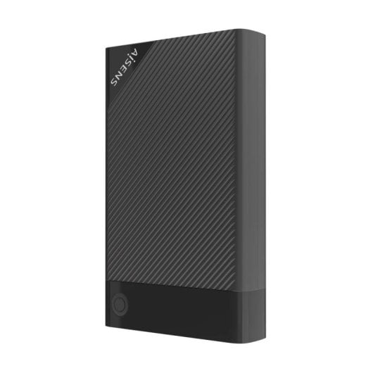 Caixa externa 3,5″ AISENS ASE-3529B ABS Preto USB 3.0 UASP Instalação sem ferramentas