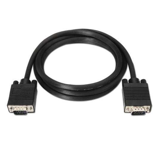 Cabo SVGA AISENS A113-0070 HDB15/Macho-Macho 5m Dupla Blindagem Preto