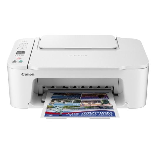Multifunción Canon Inkjet Color PIXMA TS3751i WiFi Blanca Pantalla LCD