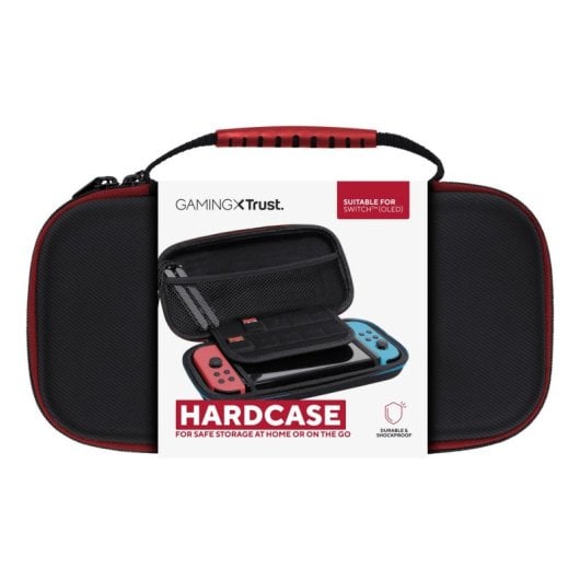 Trust GXT 1248 Estojo Rígido Resistente a Choques para Nintendo Switch, OLED e Lite Preto