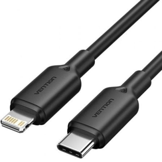 Cable Vention LAKBH USB-C a Lightning 27W 2m 480Mbps Negro