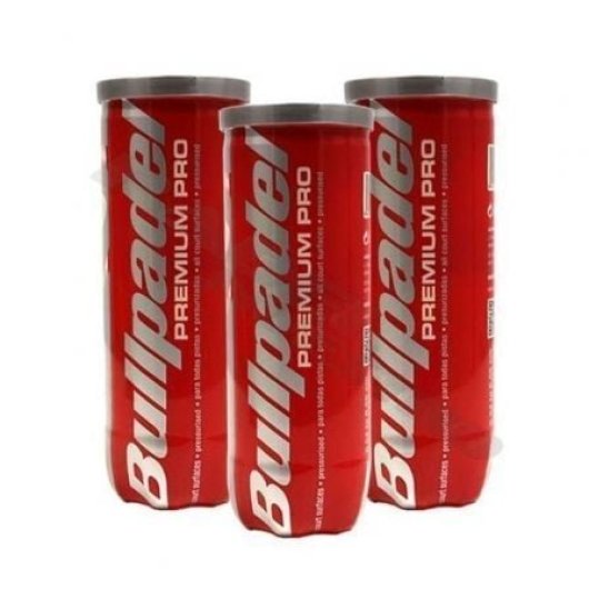 Cajón bolas Bullpadel Premium Pro 24 botes para pádel alta durabilidad y presión estable
