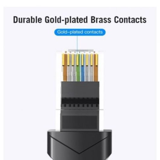 Cable de Red Vention IBEBV Cat.6 40m 1000Mbps 26AWG Negro