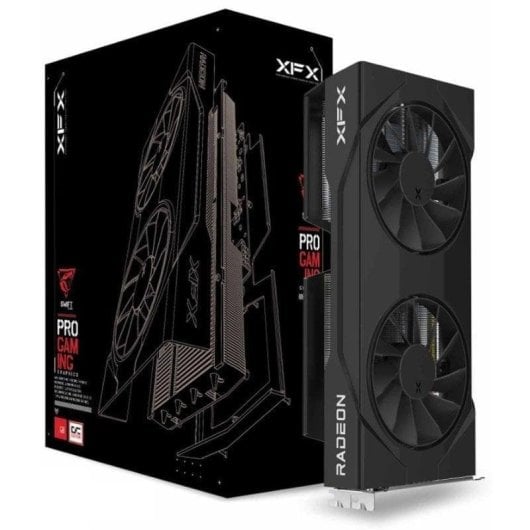 Carte Graphique XFX Radeon RX 9060 XT OC 16GB GDDR6 Dual Fan PCIe 5.0