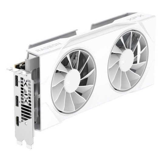 Carte Graphique XFX Radeon RX 9060 XT SWIFT OC 8GB GDDR6 FSR 4 Blanche