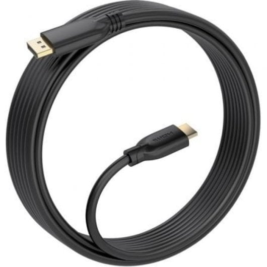 Cabo conversor AISENS A125-0920 DisplayPort HDMI 4K 5m preto