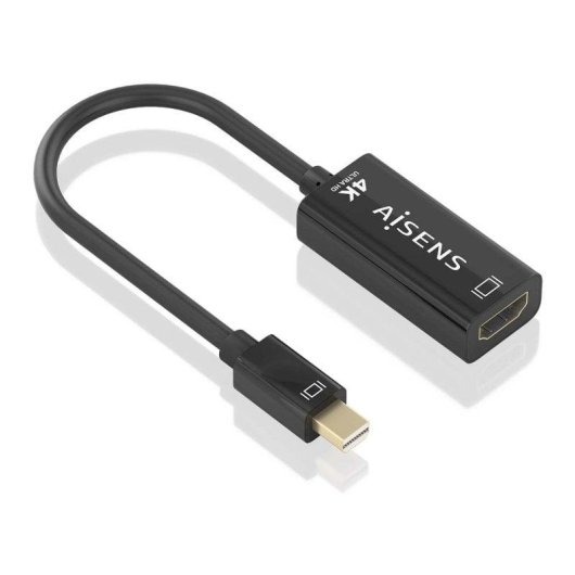 AISENS Mini DisplayPort auf HDMI Adapter 4K 15cm