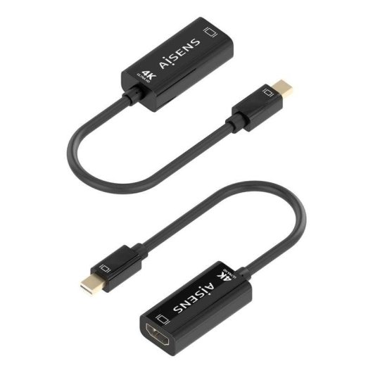 AISENS Mini DisplayPort auf HDMI Adapter 4K 15cm