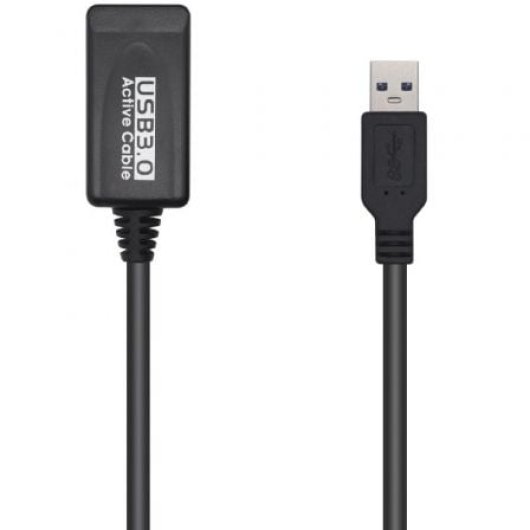 Câble d'extension USB 3.0 AISENS A105-0525 amplificateur 5 m 625 Mbps noir
