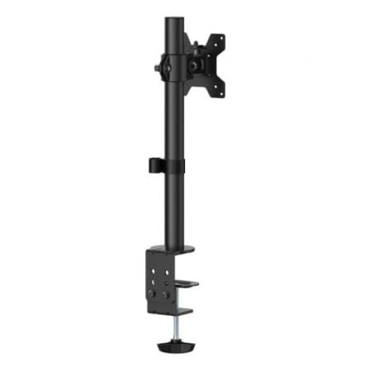 Soporte de Mesa AISENS DT32TSR-275 Giratorio Inclinable Hasta 10kg 17-32” Acero Negro