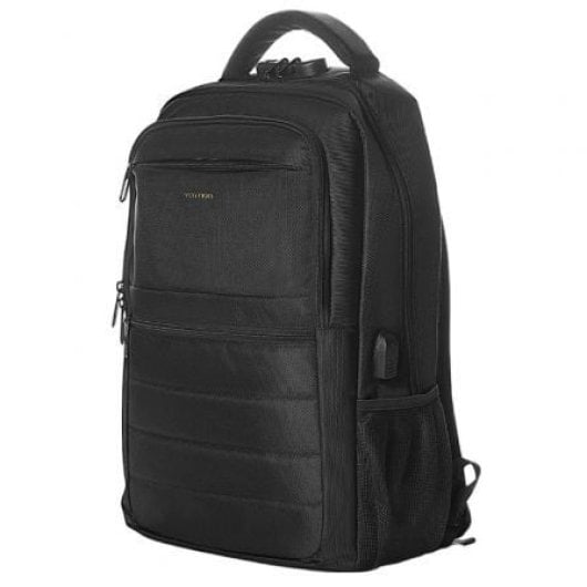 Mochila Vention KRKB0 para portátil 17? USB impermeable antirrobo negra 20L