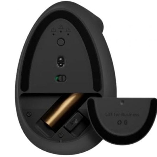 Logitech Lift Rato Sem Fios 4000 DPI Vertical Ergonómico Bluetooth com Logi Bolt e 6 Botões
