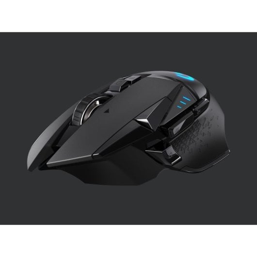 Souris Gaming sans fil Logitech G502 Lightspeed Noir - Performance, rapidité et confort pour les joueurs exigeants - Compatibilité multiplateforme - 11 boutons programmables - Batterie rechargeable longue durée - Capteur optique Hero 16k