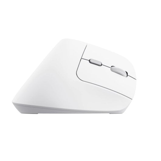 Trust Bayo II Rato Vertical Sem Fios 2400 DPI com Bateria Recarregável Branco