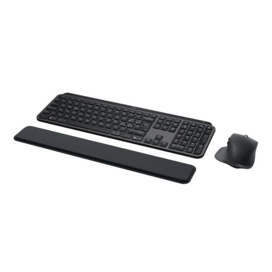 Teclado de tijera Logitech MX Keys S Graphite Layout PT retroiluminado con ratón incluido