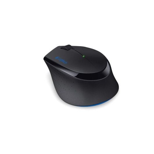 Logitech Mk345 Kabellose Tastatur – Ergonomische Rechtshänder-Tastatur, geräuschlose Tasten, Ziffernblock, inklusive Maus, 3 Jahre Garantie