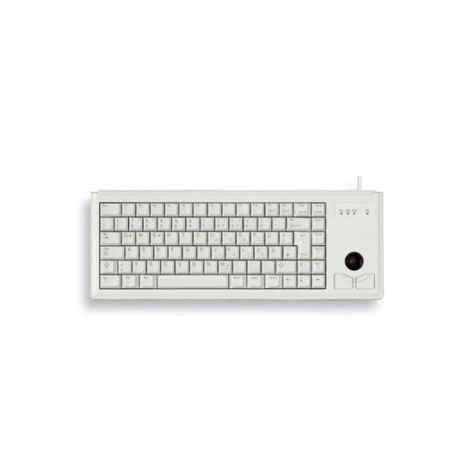 Teclado compacto Cherry G84-4400 USB Layout US trackball integrado gris