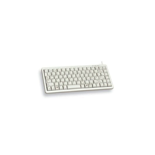 O teclado Cherry G84-4100 Useu Grey é compacto e confiável, com teclas Cherry MX para digitação precisa e confortável. Resistente a choques, compatível com Useu, ideal para uso internacional. Adicione ao seu carrinho agora mesmo!