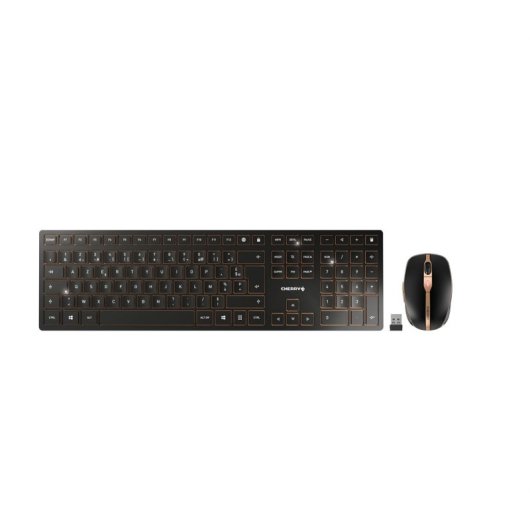 Escritorio De Computadora Cherry Dw 9100 Slim Fr Inalámbrico Beige / Cobre Bt De Litio - Fácil De Usar, Diseño Elegante,