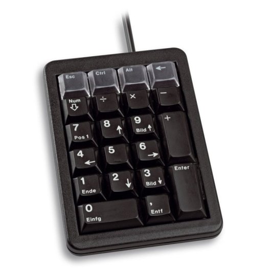 Cherry Numpad G84-4700 Teclado Numérico Preto - Design Elegante e Preciso