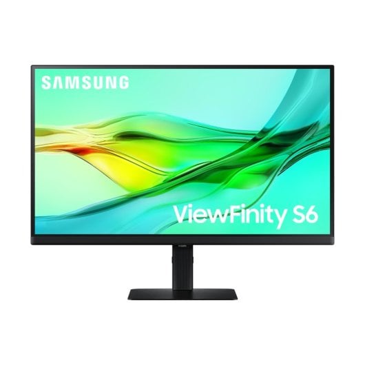 Monitor Samsung 27" QHD 100Hz IPS USB-C KVM HDR10 con altezza regolabile e salva-occhi