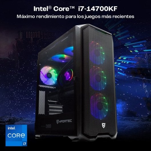 PcCom Ready Intel Core i7-14700KF / 32GB / 2TB SSD / RTX 5060