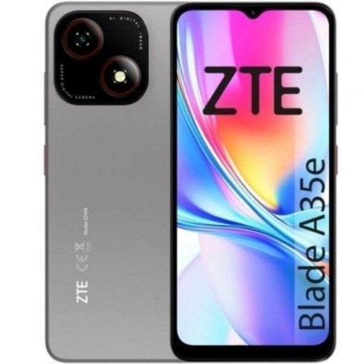 ZTE Blade A35E 2GB 32GB 6.52? 90Hz Dual SIM Gris Oscuro Reacondicionado